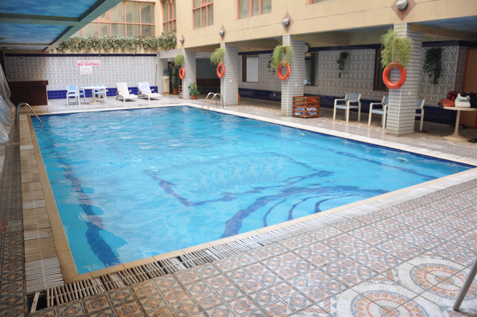 Swimming pool at Al Commodore Palace Hotel Manama